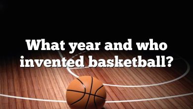 What year and who invented basketball?