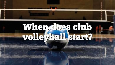 When does club volleyball start?