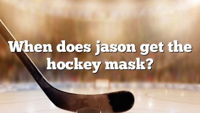 When does jason get the hockey mask?