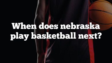 When does nebraska play basketball next?