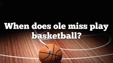 When does ole miss play basketball?