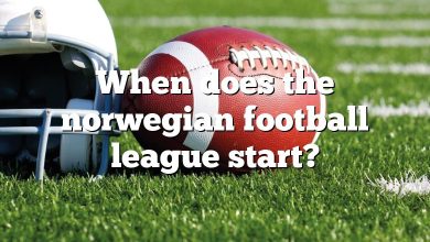 When does the norwegian football league start?