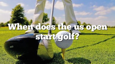 When does the us open start golf?