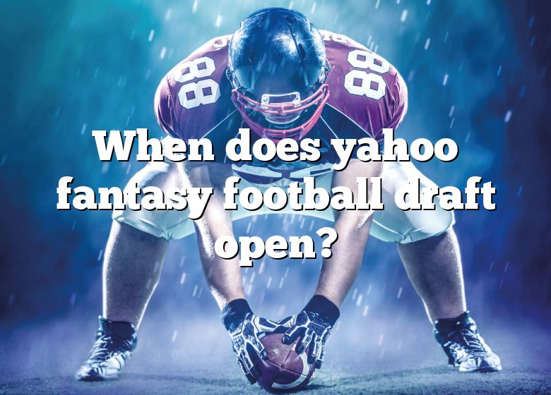 Yahoo Fantasy Launches Draft Together: Join your football league mates via  video chat during your draft! 