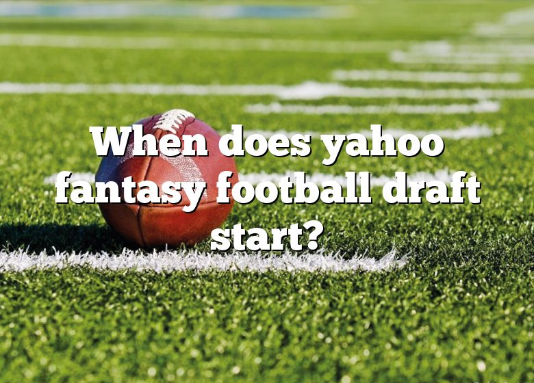 Perfect Draft, Default Yahoo Leagues - Footballguys