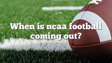 When is ncaa football coming out?