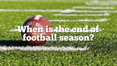 When is the end of football season?