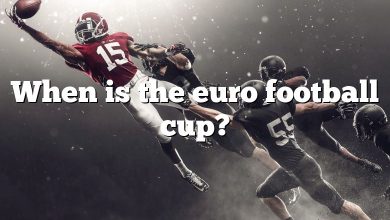 When is the euro football cup?