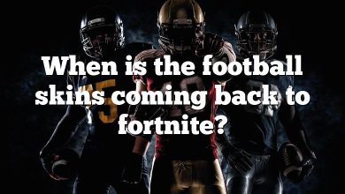 When is the football skins coming back to fortnite?