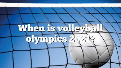 When is volleyball olympics 2021?