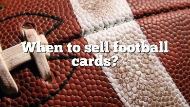 When to sell football cards?
