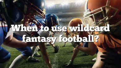 When to use wildcard fantasy football?