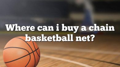 Where can i buy a chain basketball net?