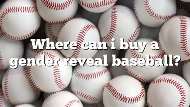 Where can i buy a gender reveal baseball?