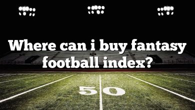 Where can i buy fantasy football index?