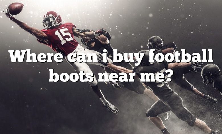 Where can i buy football boots near me?