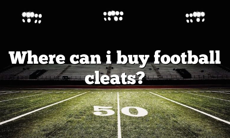 Where can i buy football cleats?