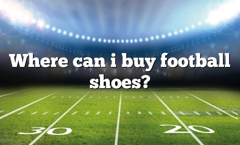 Where can i buy football shoes?