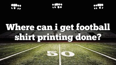 Where can i get football shirt printing done?