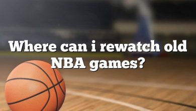 Where can i rewatch old NBA games?