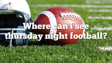 Where can i see thursday night football?