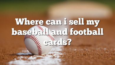 Where can i sell my baseball and football cards?