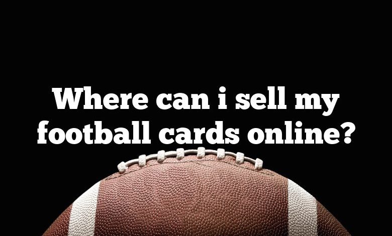 Where can i sell my football cards online?