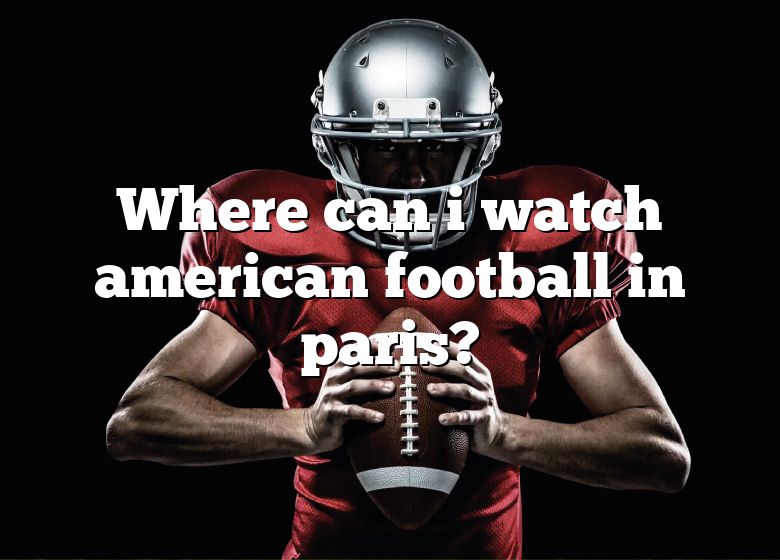 THE BEST PLACE TO WATCH NFL GAMES IN PARIS: The Moose Odéon/Saint