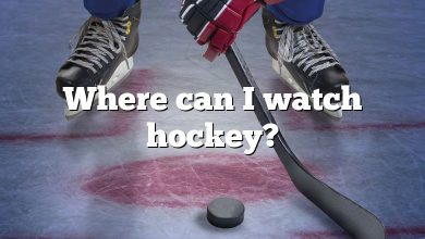 Where can I watch hockey?