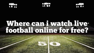 Where can i watch live football online for free?