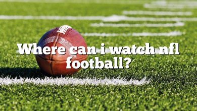 Where can i watch nfl football?