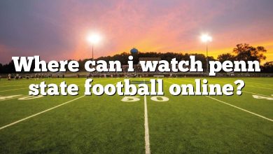 Where can i watch penn state football online?
