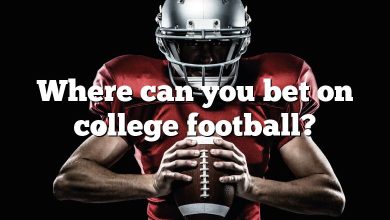 Where can you bet on college football?