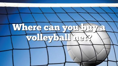 Where can you buy a volleyball net?