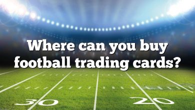 Where can you buy football trading cards?