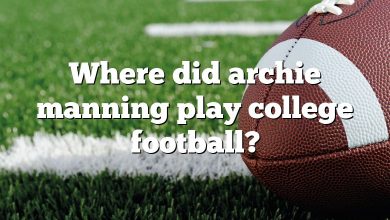 Where did archie manning play college football?