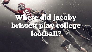 Where did jacoby brissett play college football?