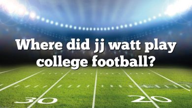 Where did jj watt play college football?