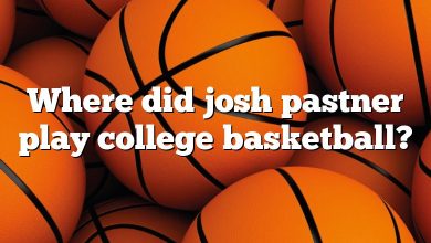 Where did josh pastner play college basketball?