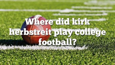 Where did kirk herbstreit play college football?