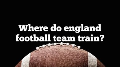 Where do england football team train?