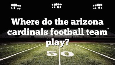 Where do the arizona cardinals football team play?