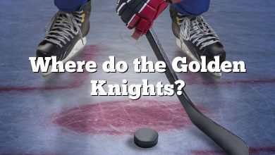 Where do the Golden Knights?