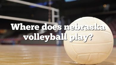 Where does nebraska volleyball play?