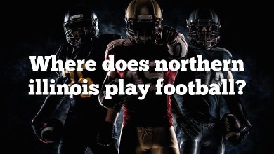 Where does northern illinois play football?