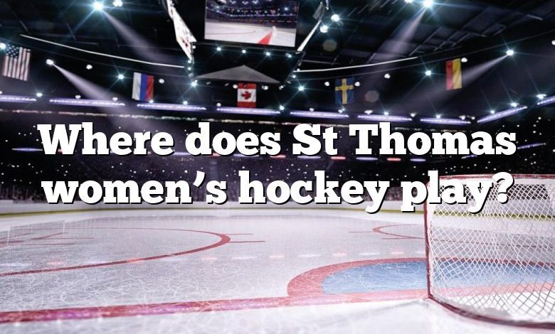 Where does St Thomas women’s hockey play?