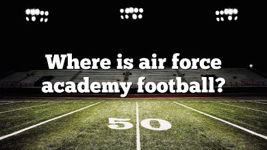 Where is air force academy football?