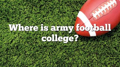 Where is army football college?