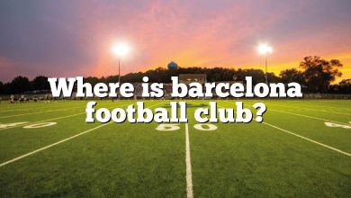 Where is barcelona football club?