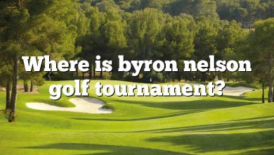 Where is byron nelson golf tournament?